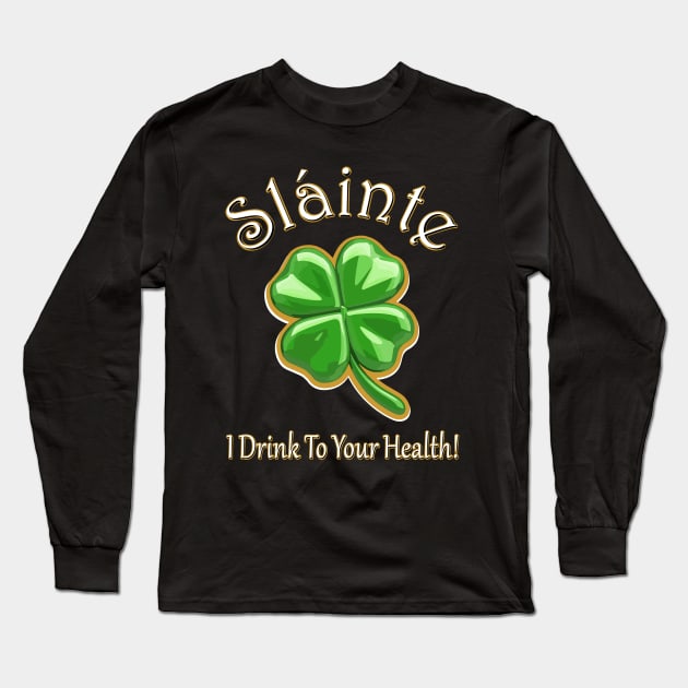 St. Patrick's Day Long Sleeve T-Shirt by Bizb